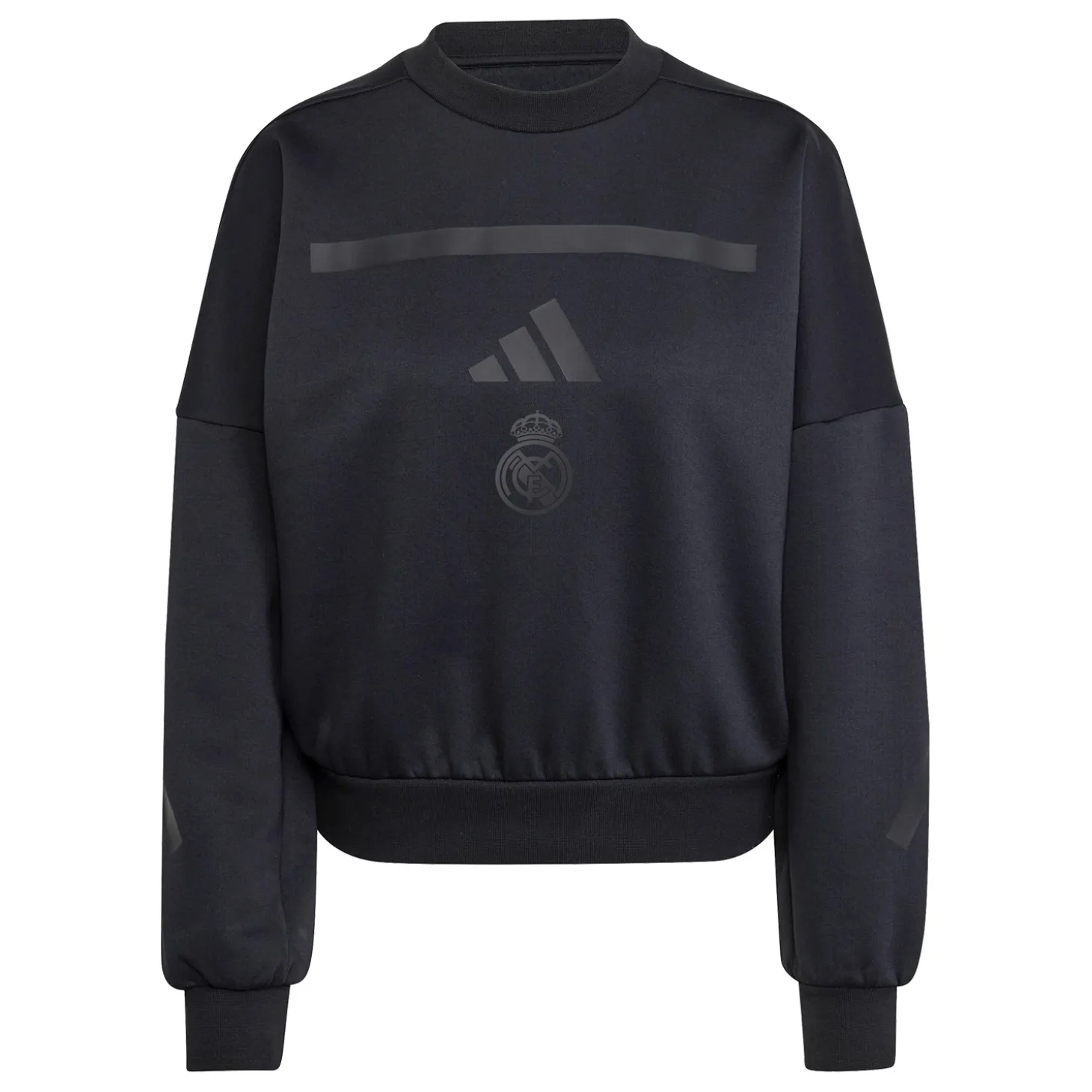 Mujer Adidas España, S.A.U Chándal|Camisetas*Sudadera Mujer adidas Real Urban Negra
