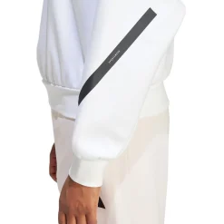 Mujer Adidas España, S.A.U Sudaderas|Chándal*Sudadera Mujer adidas Real Urban Blanca