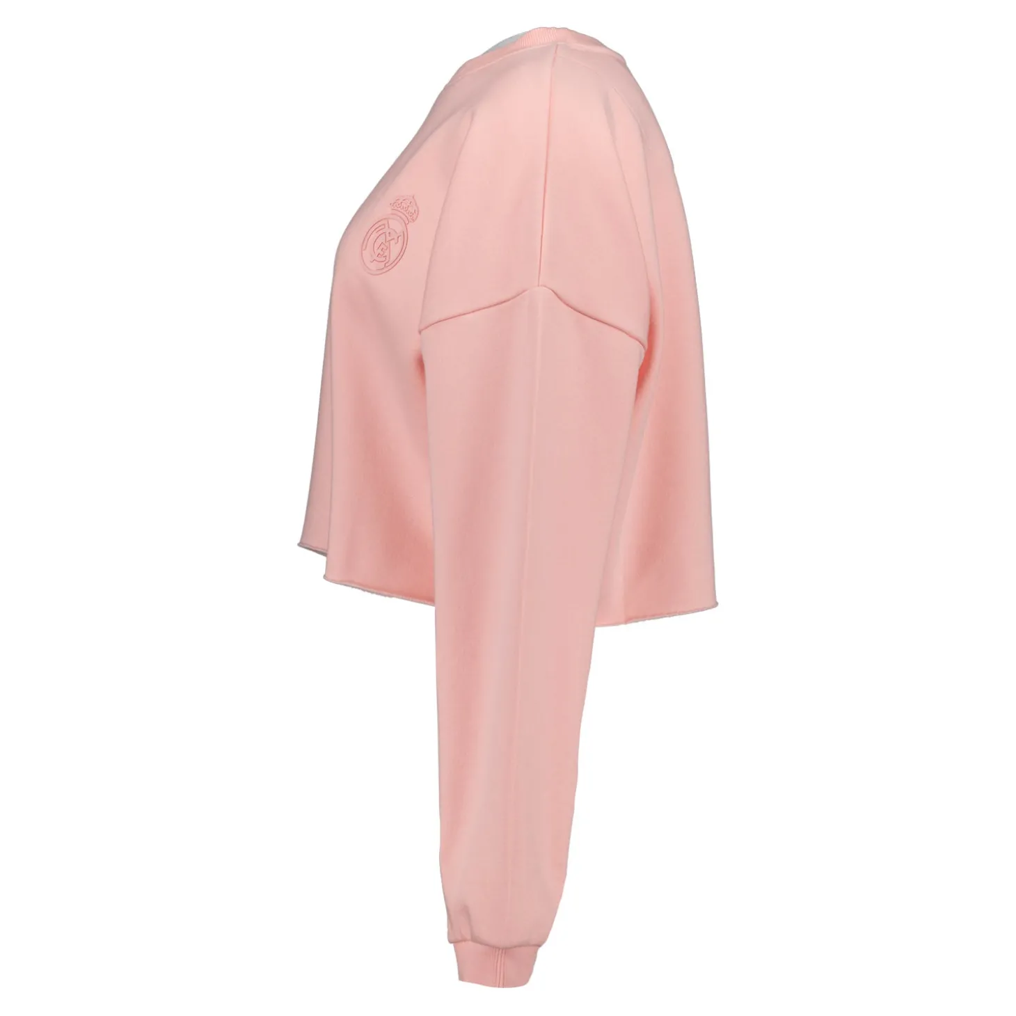 Mujer Foundry Sudaderas*Sudadera Mujer Real Madrid Ladies Vintage Crop Rosa