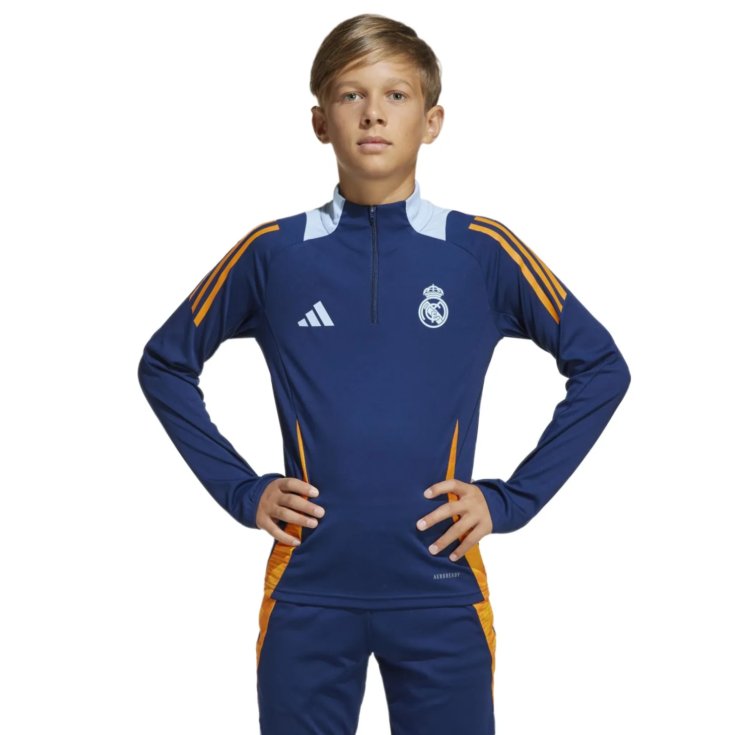 Hombre Adidas España, S.A.U Sudaderas|Chándal*Sudadera Niño adidas Entrenamiento 24/25 Azul Marino